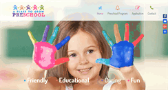 Desktop Screenshot of aplacetogrowpreschool.net