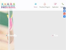 Tablet Screenshot of aplacetogrowpreschool.net